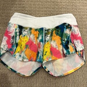 Lululemon Speed Up Shorts - Multicolor Size 6